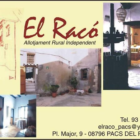 Rcp El Raco Διαμέρισμα Pacs del Penedes Εξωτερικό φωτογραφία