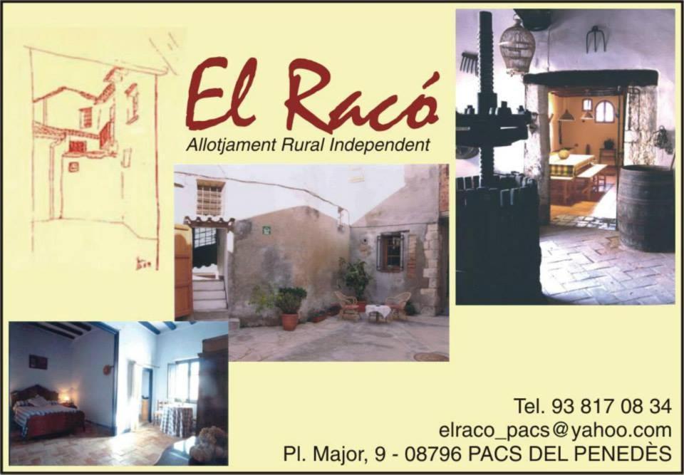 Rcp El Raco Διαμέρισμα Pacs del Penedes Εξωτερικό φωτογραφία